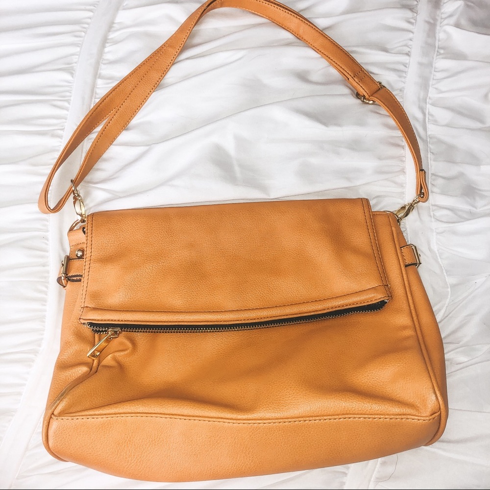 Mustard yellow handbag